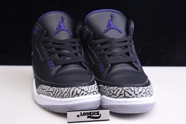 Purple CT8532-050 Court 3 Retro Jordan Black Air 1031